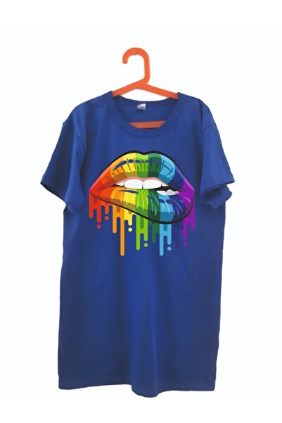 LADİJİTAL BASKI ÇÖZÜMLERİ Πολύχρωμο μπλουζάκι με ψηφιακή εκτύπωση