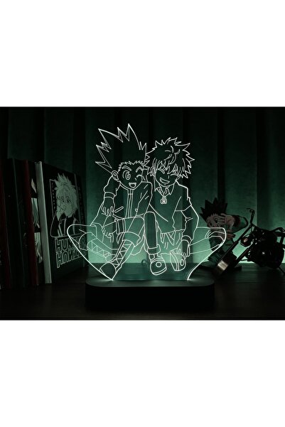 PETRADESIGN Hunter X Hunter - Gon Ve Killua Anime Masa Lambası