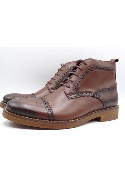 Güvener Winter Elegance: Au07 Oxford Boots