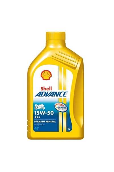 SHELL Advance 4t Ax5 15w50 Motosiklet Motor Yağı 1lt