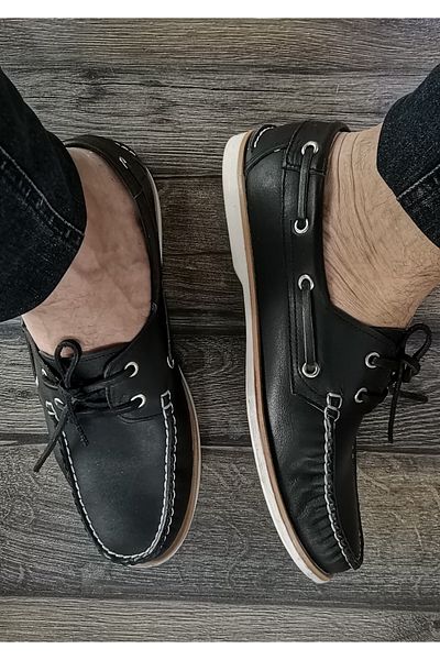 Everest Pantofi casual cu șireturi din piele naturală cu talpă termică