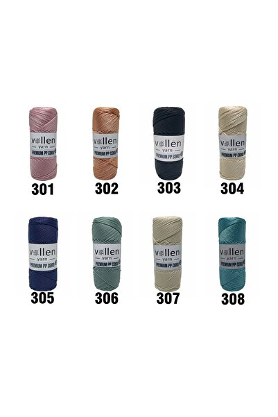 vollen yarn Πολυεστερικό σχοινί μακραμέ Supla σχοινί τσάντας σχοινί βραχιόλι Νο:3(1mm)