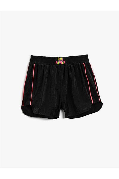 Koton Shorts - Schwarz - Mittlerer Bund