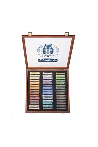 Schmincke Pastel Paint Wooden Box Set of 45 (wooden Box)