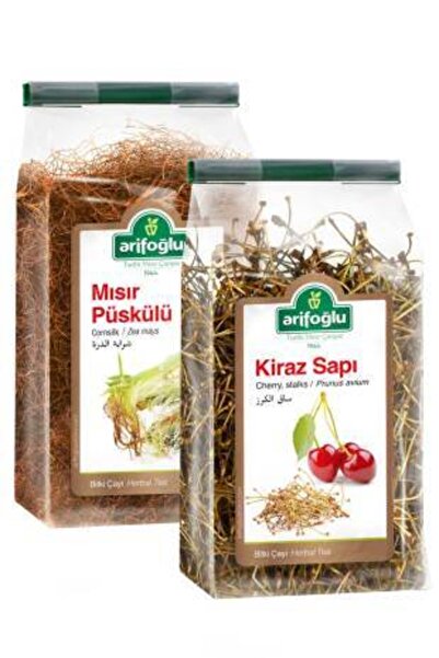 Arifoğlu Mısır Püskülü 40 gr + Kiraz Sapı 40 gr Yaz Kürü