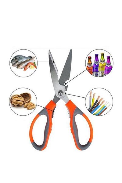HomeCare Transformacion Kuhn 4 Size Kitchen Scissors Opener Crusher Cutter715964