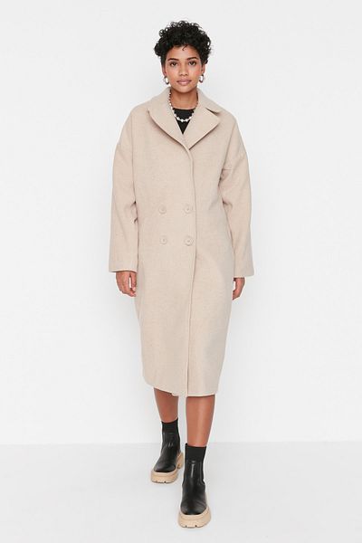 Trendyol Collection Coat - Gray - Basic