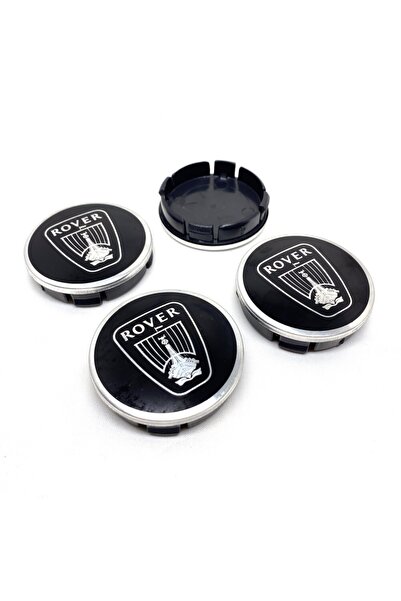 OEM Rover Sıvama Geçme Jant Göbeği Siyah 4 Lü 60-55mm