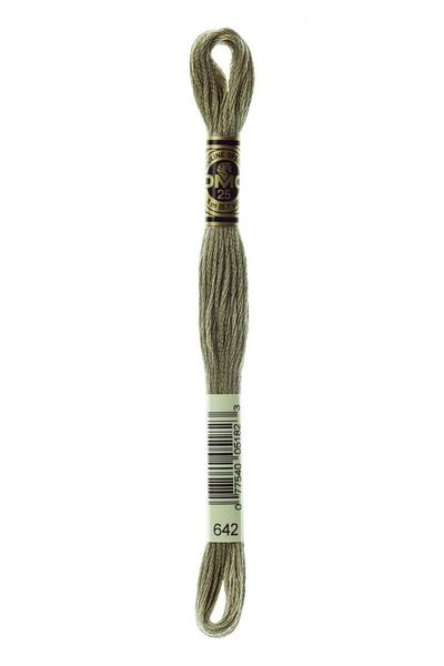 Dmc 2 Pieces Muline Thread Color: 642