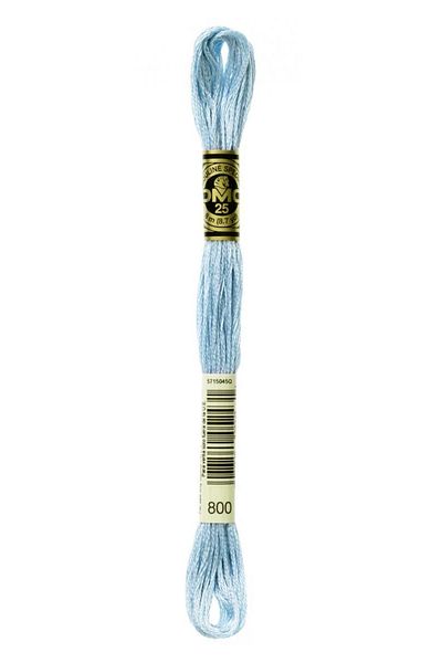 Dmc 2 Pieces Muline Thread Color: 800