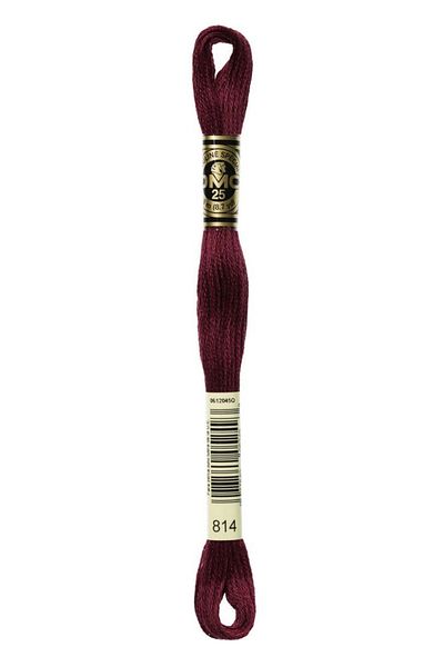 Dmc 2 Pieces Muline Thread Color: 814