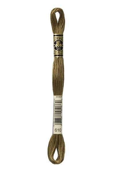Dmc 2 Pieces Muline Thread Color: 610