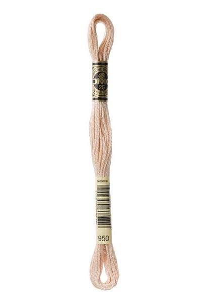 Dmc 2 Pieces Muline Thread Color: 950