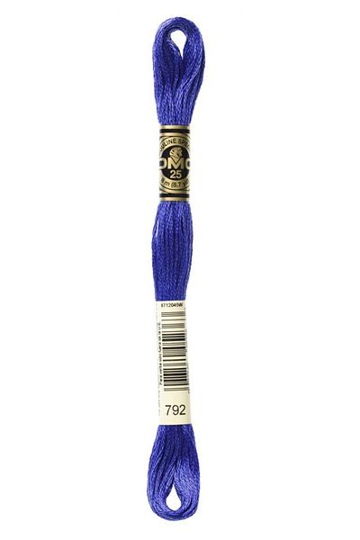 Dmc 2 Pieces Muline Thread Color:792