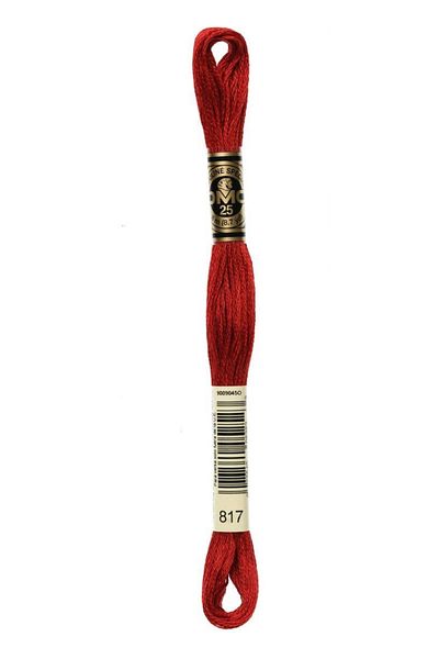 Dmc 2 Pieces Muline Thread Color: 817
