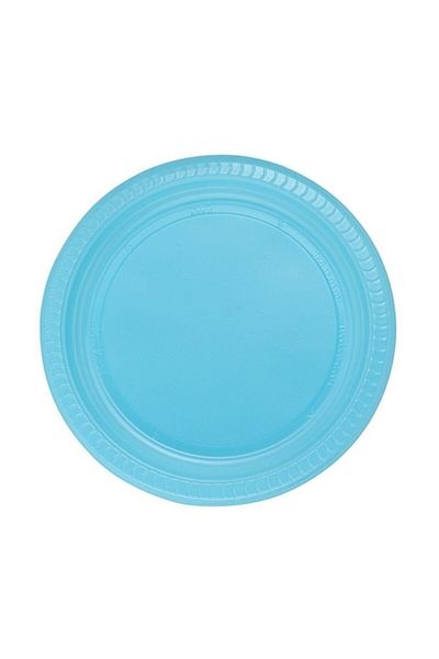 KURTSAN AMBALAJ Luxury Plastic Cake Plate 22 Cm (25 Pieces)
