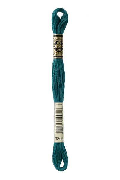 Dmc Green Colored Muline Yarn 2 Pieces