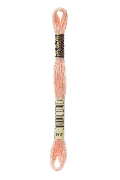 Dmc 2 Pieces Muline Thread Color: 967