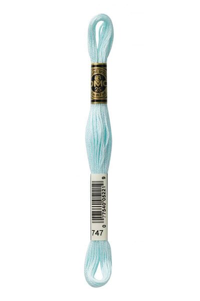 Dmc 2 Pieces Muline Thread Color: 747