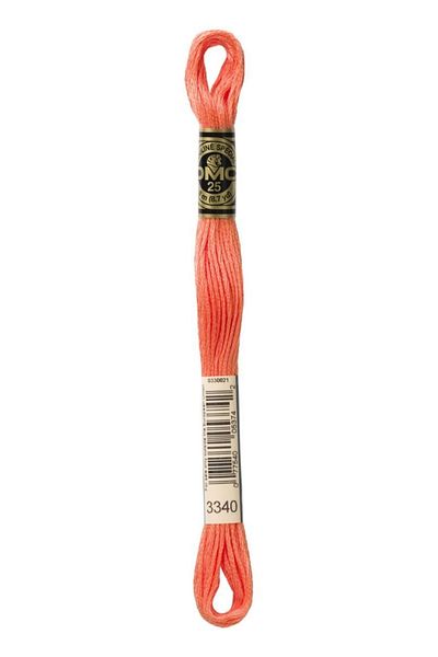 Dmc Muline 3340 Model Thread Color - 2 Pieces