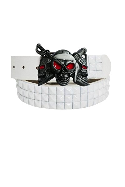 targay Cureaua cu craniu împânzit cu ținte, stil gotic punk metallica, cu cat...