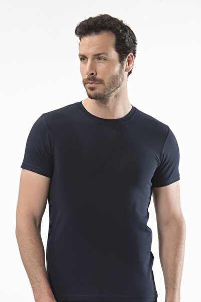 Cacharel Ανδρικό μπλουζάκι Cotton & Lycra, O γιακά με κοντό μανίκι