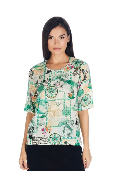 Solo Women's Printed Detailed T-shirt