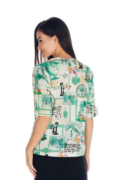 Solo Women's Printed Detailed T-shirt