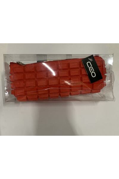 Ceo Silikon Kalem Çantası Kırmızı Kl0011