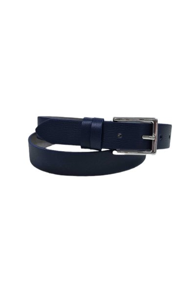 Yage Navy Blue 3 cm Flat Women's Belt