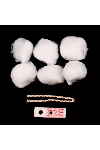 MOR SALKIM HOME Klasik Zippo Çakmak Uyumlu Pamuk Fitil Keçe Seti