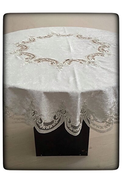 ÇeyizHan مفرش طاولة فيسكوز دائري