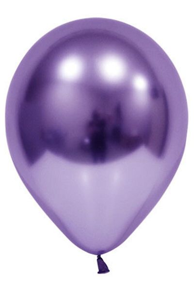 DÜVENCİ TİCARET 6 Inch Chrome Violet Balloon (Piece of 10)