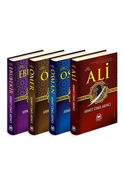 Bahar Yayınları Dört Büyük Halife (lüks Cilt) - Hz. Ebubekir, Hz. Ömer, Hz. O...