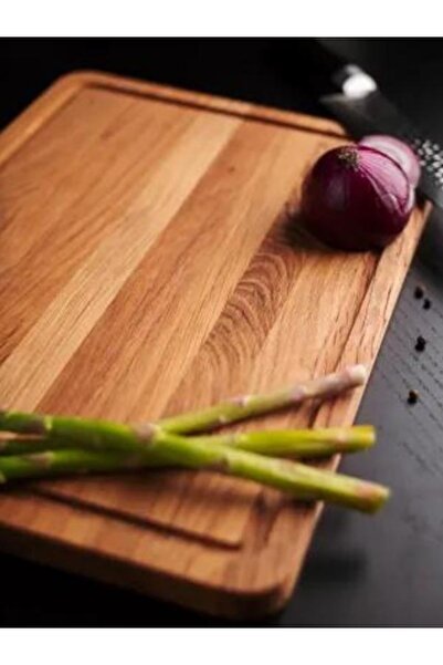 kozawoodart Doğal Ahşap Peynir Ve Sunum Tabağı, Kesme Tahtası Dikdörtgen Kayın Ağacı