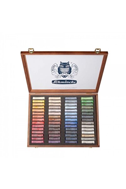 Schmincke Pastel Boya Wooden Box 60'lı Set (ahşap Kutu)