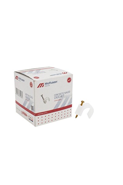 Mutlusan Kroşe 7 Numara Beton Çivili 100lü Paket (4x10)