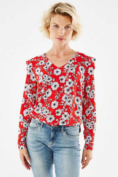 MEXX Bluse - Mehrfarbig - Regular Fit