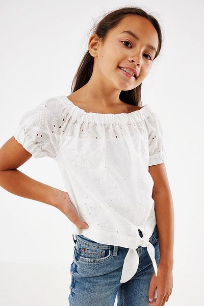 MEXX Bluse - Weiß - Regular Fit
