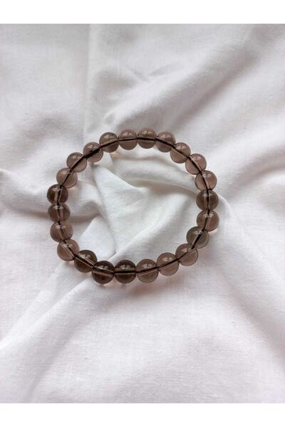 SENGDOĞALTAŞ Smoky Quartz Natural Stone Bracelet