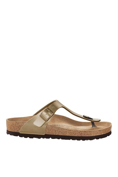 Birkenstock 1016108 Gold Women's Flip Flops