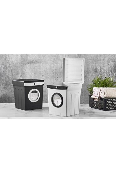 İndecor Büyük Boy Pembe Çamaşır Deterjan Kutusu