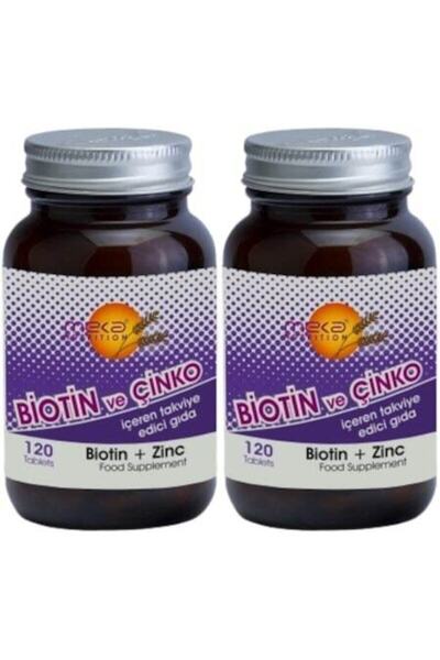 Meka Nutrition Biotin Zinc 2 Box 120 Tablets