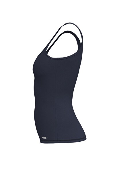 Blackspade Black Undershirt with Silver Straps 1624