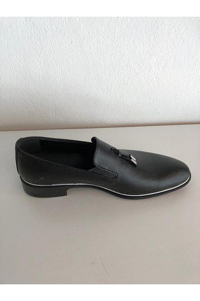 Eray Pantofi cu ciucuri negri pentru bărbați