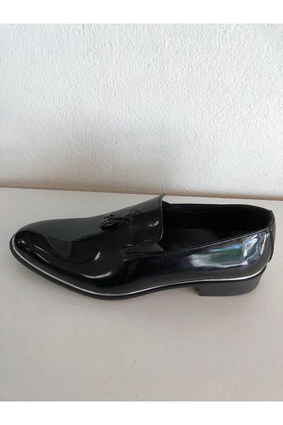 Eray Pantofi din piele neagră pentru bărbați