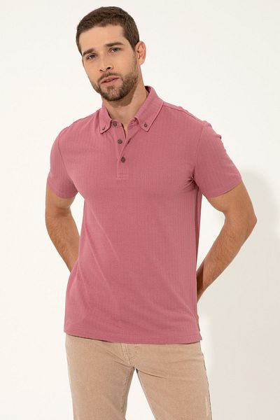 Pierre Cardin Ανδρικό μπλουζάκι Dusty Rose G021Sz011.000.1370018
