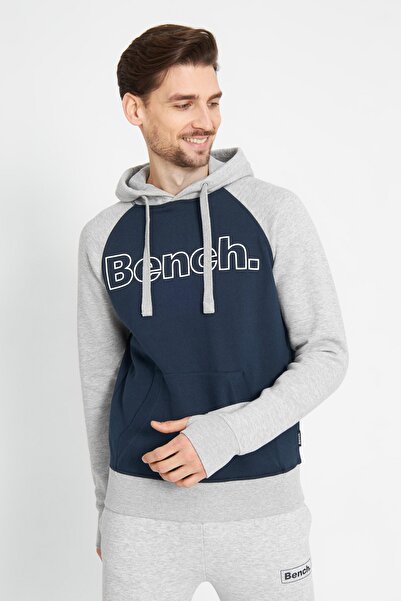 BENCH Sweatshirt - Dunkelblau - Normal