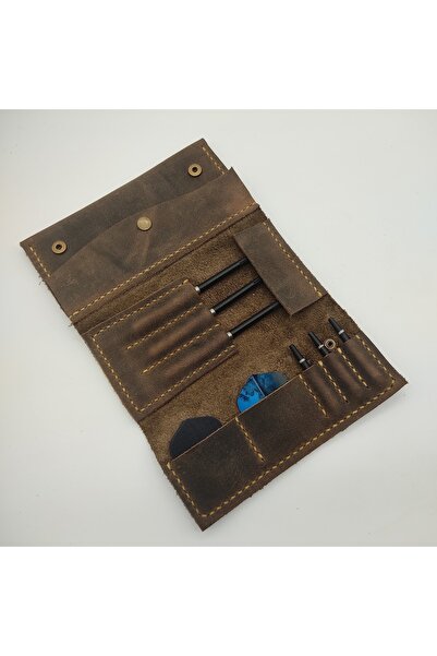 Kalibru Art Deri Dart Çantası