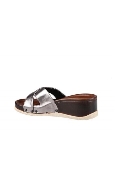 Pierre Cardin PC-3217 Papuci ortopedici Platinum pentru femei